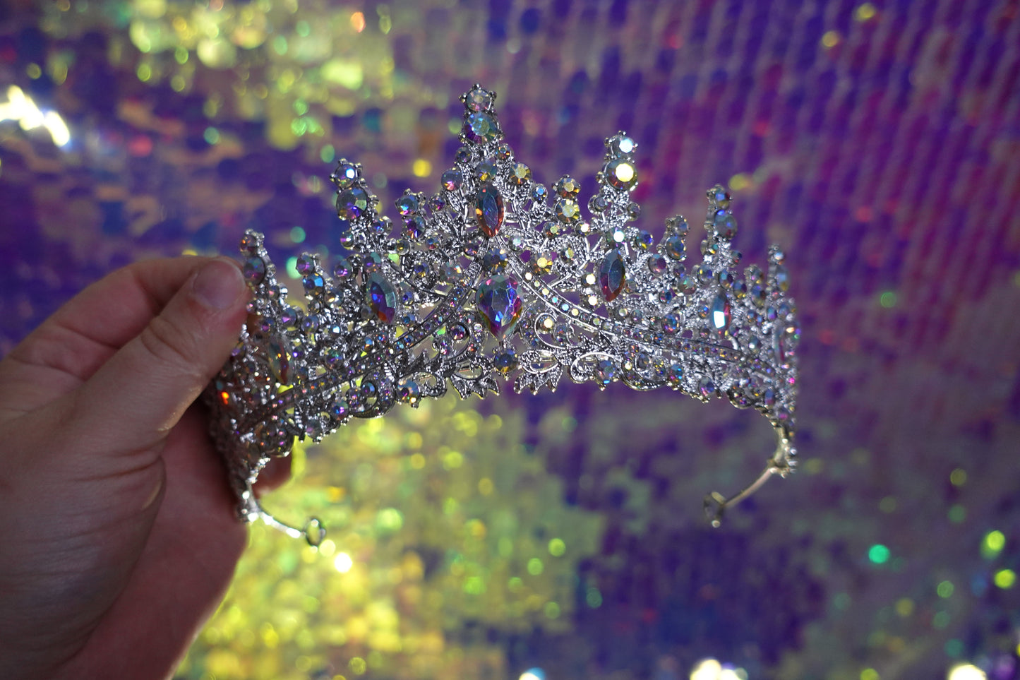 Iridescent crown