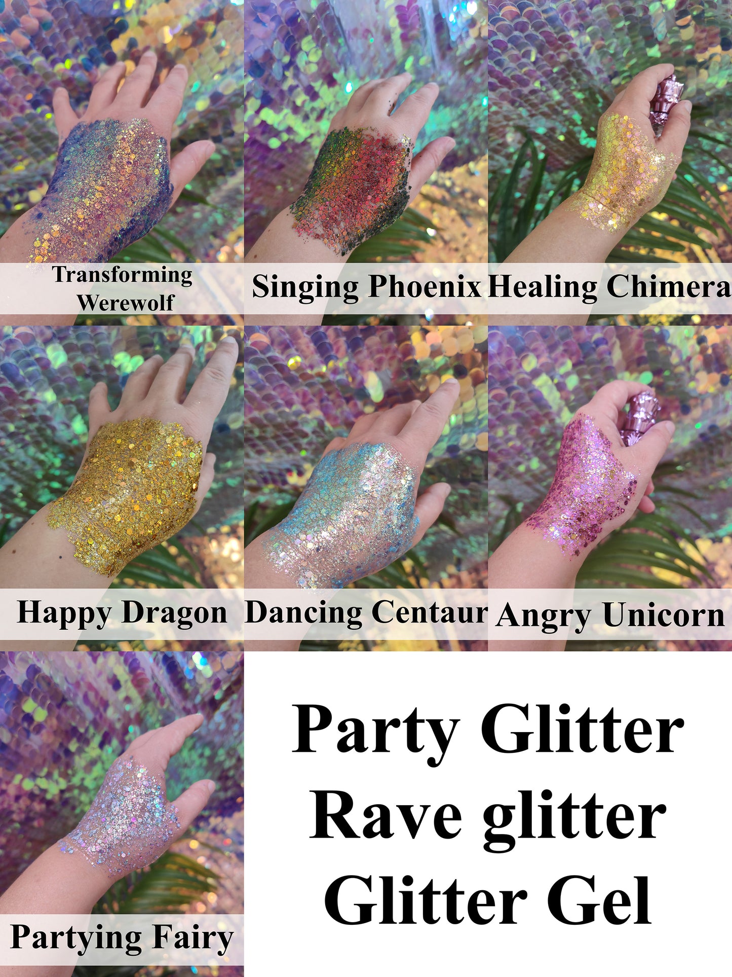 Mystery Glitter Gel Trio